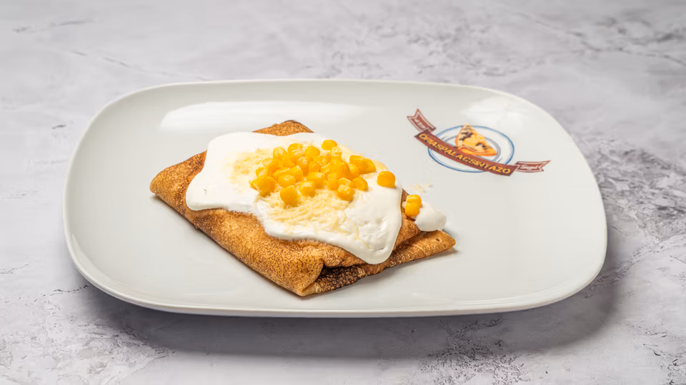 Tejfölös Kukoricás Óriáspalacsinta