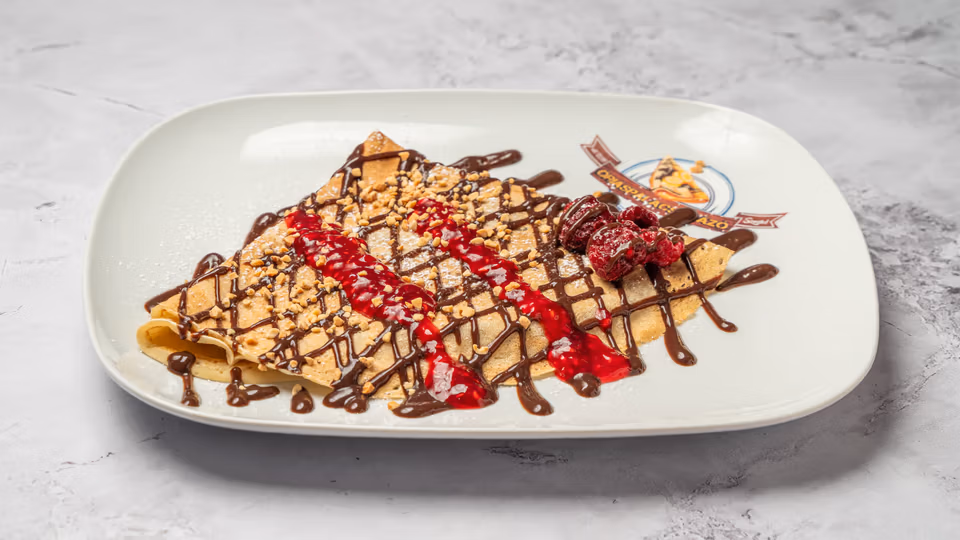 Nutellás-Málnás Óriáspalacsinta