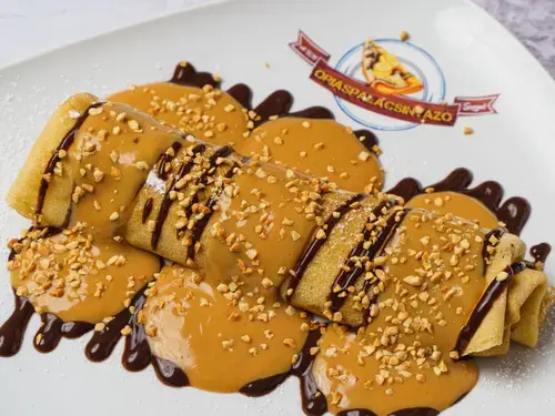 Snickers Óriáspalacsinta