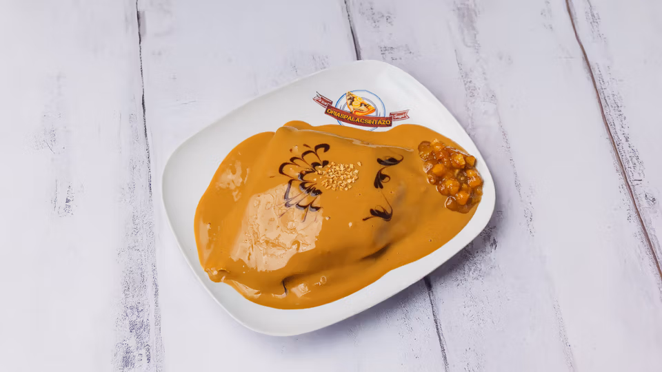 Almás-Karamellás Óriáspalacsinta