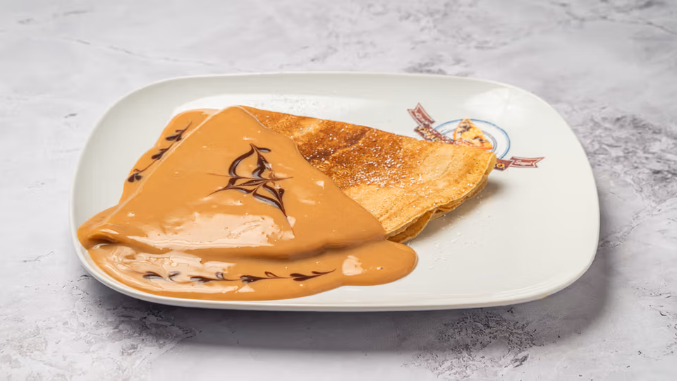 Karamell Krémes Óriáspalacsinta